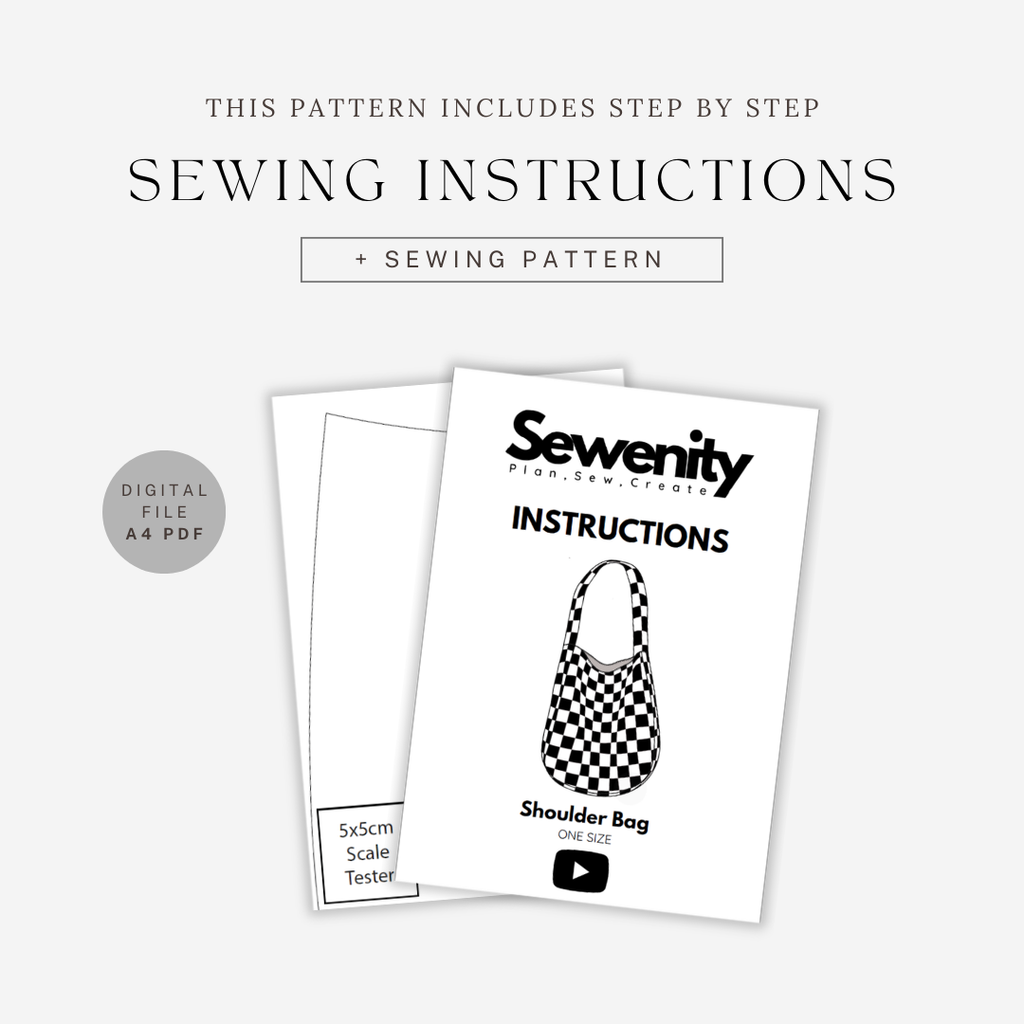 Shoulder Bag Sewing Pattern - Beginner