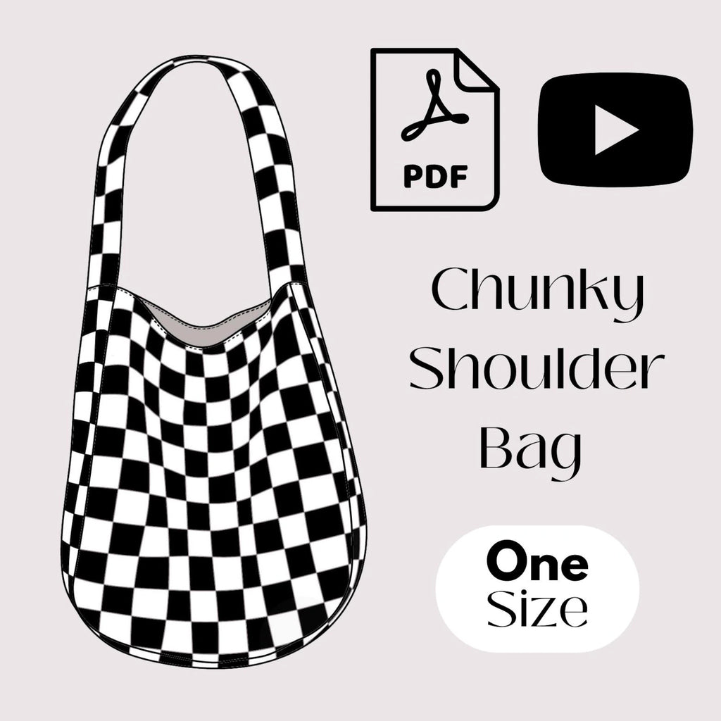 Shoulder Bag Sewing Pattern - Beginner