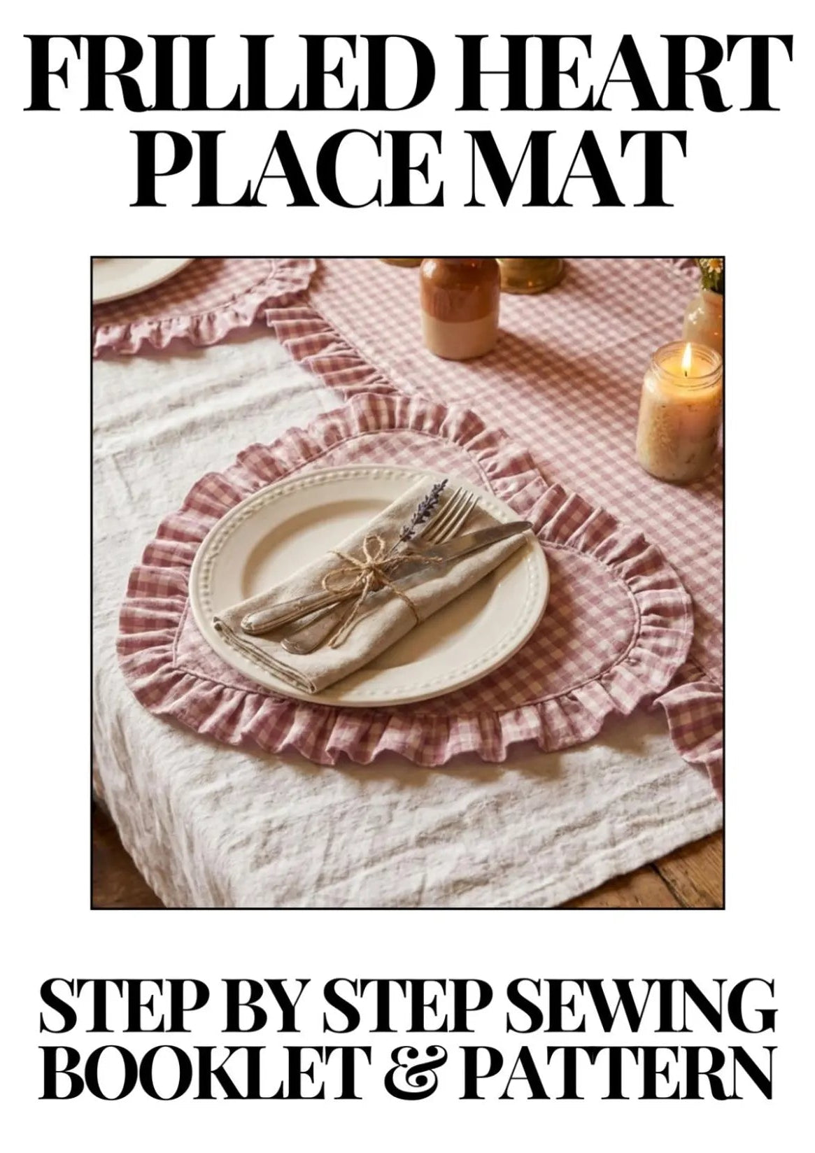 Cottagecore Placemat Sewing Pattern Bundle