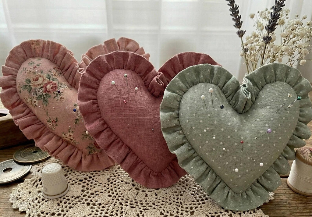 Heart Pin Cushion Sewing Pattern