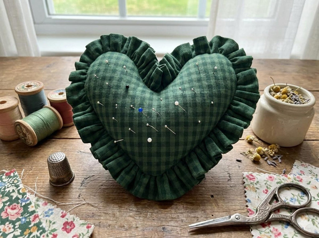 Heart Pin Cushion Sewing Pattern