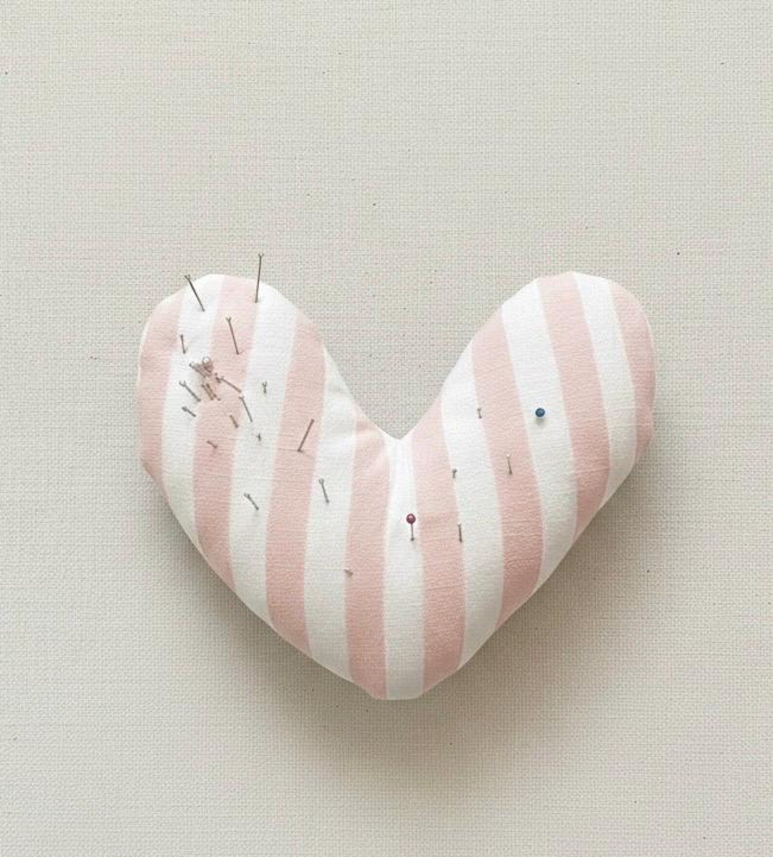 Heart Pin Cushion Sewing Pattern - Beginner